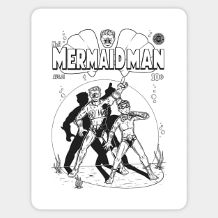MER MAN- LINES Sticker